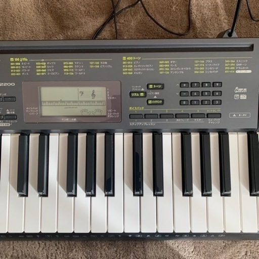 鍵盤楽器 CASIO CTK-2200 キーボードスタンド付き