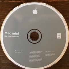 昔のMacOSインストール等Disc