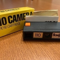 昔のカメラ？ 110 CAMERA handyboy レトロ