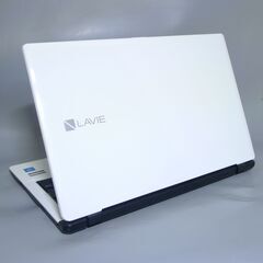 大容量HDD-1TB ノートパソコン 中古良品 15.6型 NEC PC-NS150DAW 第5世代