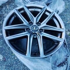 レクサスIS Fスポーツアルミ　18インチ-アシックス安全靴CP304BOAミッドカット新品