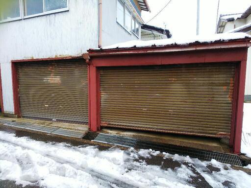 シャッター 2台 石川県 内灘