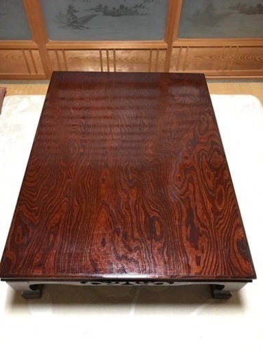 木製　和　中古　テーブル
