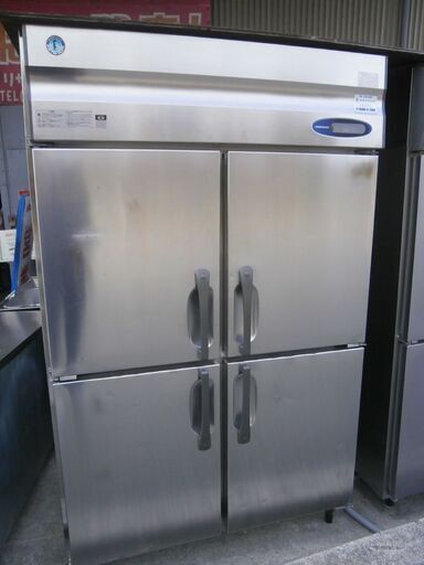 ☆中古品 ホシザキ業務用冷凍庫 4枚扉 3相200Ｖ 2011年 1060Ｌ HF-120LZ3 1200ｘ800ｘ1900ｍｍ 動作確認済み☆