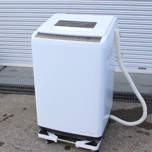 T338) ☆高年式☆ 日立 8.0kg 2021年製 洗濯機 ビートウォッシュ 自動