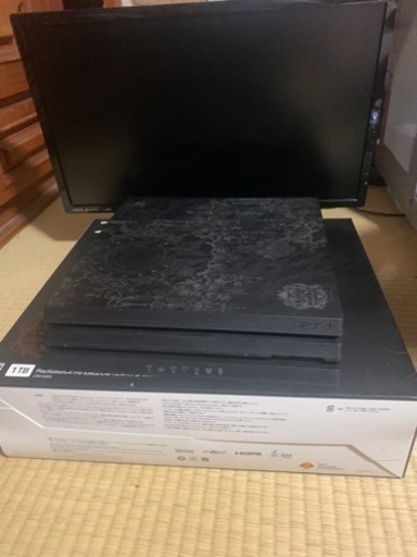 PS4 キングダムハーツエディションモデル　モニターセット