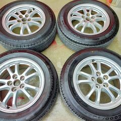 トヨタ純正 15インチ 4本 195/65R15 バリ山 トヨタ純正15インチ☆195/65R15☆4本セット！！☆国産バリ山