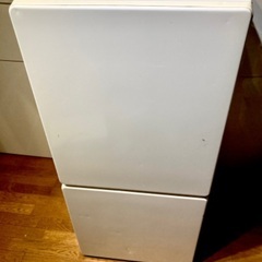 冷凍冷蔵庫(霜取不要) 2ドア　110L 冷蔵庫　無印良品　単身...