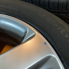 🌈215/60R17 8分山ラジアルタイヤ&日産アルミセット