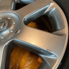 🌈215/60R17 8分山ラジアルタイヤ&日産アルミセット