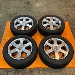 🌈215/60R17 8分山ラジアルタイヤ&日産アルミセット