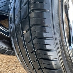 値下げメッキホイール19インチバリ山タイヤセット