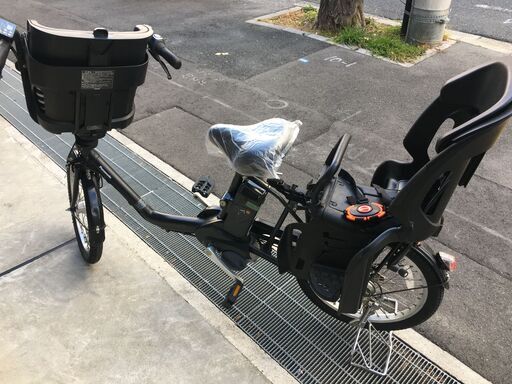 地域限定送料無料 ギュットミニ 三人乗り ピンク 神戸市 電動自転車