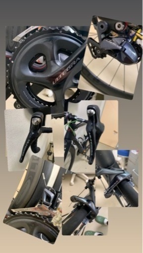 Shimano ultegra r8000 クランクのみr6800