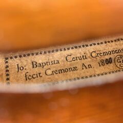 イタリア製 1800年 バイオリン4/4 Battista Ceruti