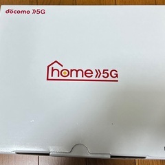 【ネット決済・配送可】DOCOMO HOME 5G HR01 利...