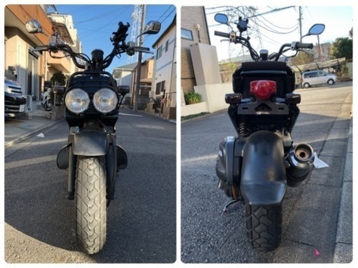 HONDA ズーマー AF58 後期型インジェクション 実働車 BEAMSマフラー/シート下ボックス/USBポート他 足立区 HONDA ズーマー AF58 後期型インジェクション 実働車 BEAMSマフラー