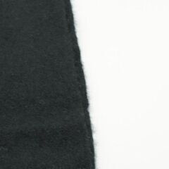 HERMES エルメス カシミヤ フリンジ ロゴ マフラー ストール ブラック