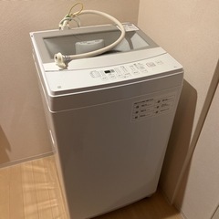 ニトリ　洗濯機　2021年製造　6kg