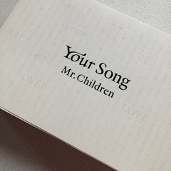 書籍 Mr.Children Your Song