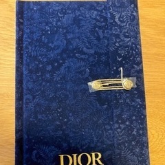 DIOR ノベルティ　ノートブック