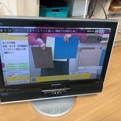 20インチテレビ　MITSUBISHI REAL