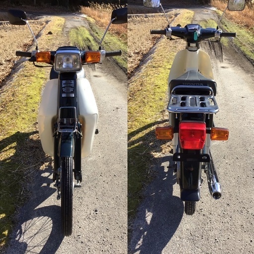 希少 ホンダ スーパーカブ50カスタム C50 4速 セル付 バッテリー付