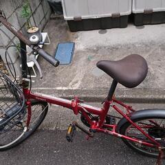 【牛込柳町駅 待合せ】自転車【難あり】