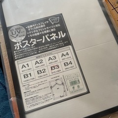 ポスターパネル(B3 未開封) 0円