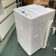 【リサイクルサービス八光　田上店　安心の3か月保証　配達・設置OK】ハイセンス 全自動洗濯機 HW-E5503 （5.5Kg）2020年製 