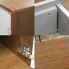 (Y)北大前! 札幌 引取 moda en casa/モーダエンカーサ Sketch AMARO サイドボード ウォルナット Morten Georgsen 無垢材 北欧 チェスト グレー系 収納 家具