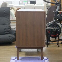 (Y)北大前! 札幌 引取 moda en casa/モーダエンカーサ Sketch AMARO サイドボード ウォルナット Morten Georgsen 無垢材 北欧 チェスト グレー系 収納 家具