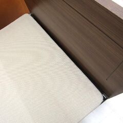 札幌市/清田区 SHIMMONS/シモンズ 脚付ベッドマット BB08005201 (ヘッドボード：HE11517211) セミダブルベッド 寝具 家具 