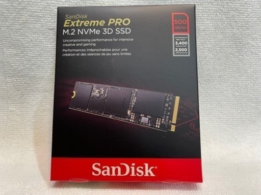 その他 Sam Disk Extreme Pro M.2 MVMe 3D SSD 500GB