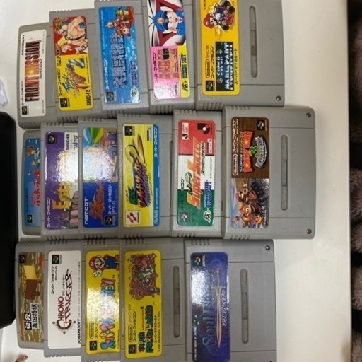 購入者様決定※注意事項あり※スーパーファミコン ソフト大量 