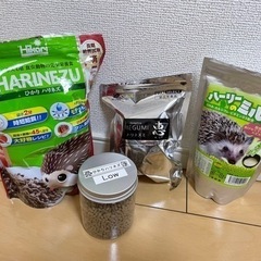 ハリネズミ　餌セット