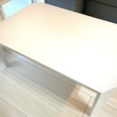 ニトリ　折り畳みテーブル　ホワイト