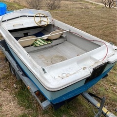 FRPプレジャーボート3人乗り・引き取り限定