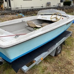 FRPプレジャーボート3人乗り・引き取り限定