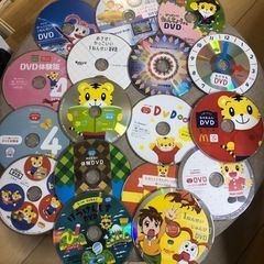 こどもちゃれんじの体験DVD１７枚