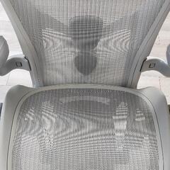 【美品】アーロンチェア リマスタード ポスチャーフィット Bサイズ ミネラル色