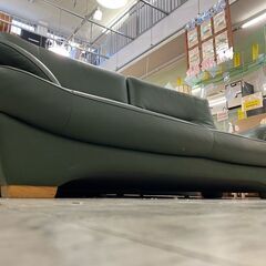 【愛品館 江戸川店】Karimoku（カリモク）チターノ ブルックス 半革 3人掛けソファ ID:156-018324-007