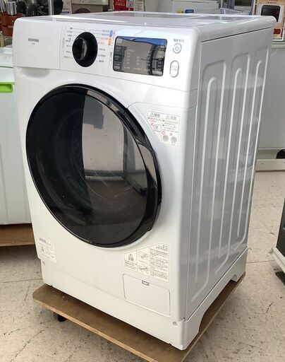 【値下げしました】IRIS OHYAMA/アイリスオーヤマ 8kg ドラム式洗濯機 FL81R-W 2019年製【ユーズドユーズ名古屋天白店】 J1485