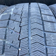 バリ山 BRIDGESTONE VRX 215/45R17 スタッドレス タイヤ 2013年製 4本 