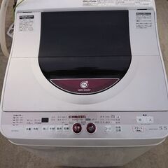 SHARP 乾燥機能付き 洗濯機 5.5kg