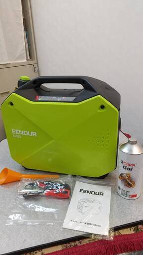 EENOUR インバーター発電機 GS1800i 定格出力1.4kVA 正弦波 防音型 【新品未使用・開封済】