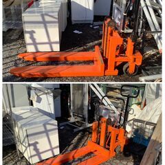 BISHAMON ビシャモン 昇降リフト 手動式 油圧式 スクーパー LV100