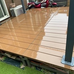 ウッドデッキとテラス【最終値下げ】