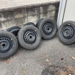 鉄ホイール　スタッドレス　175/65/R15 PCD100