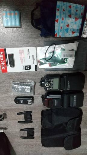 カメラ用品まとめ ライトスタンド＆ストロボ（Nikon用）＆ソフトボックス